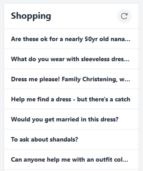 Most shops are just landfill waiting to happen.