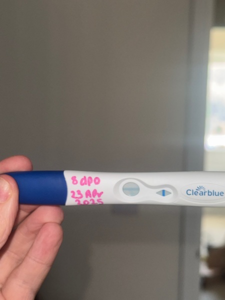 8dpo possible faint line????