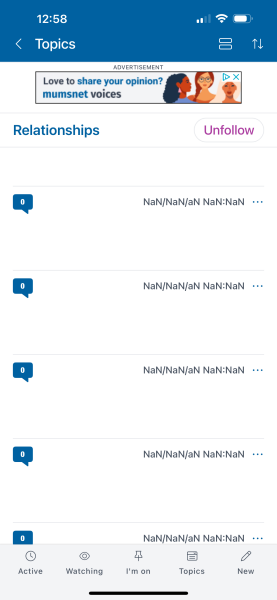 What’s happening in relationships