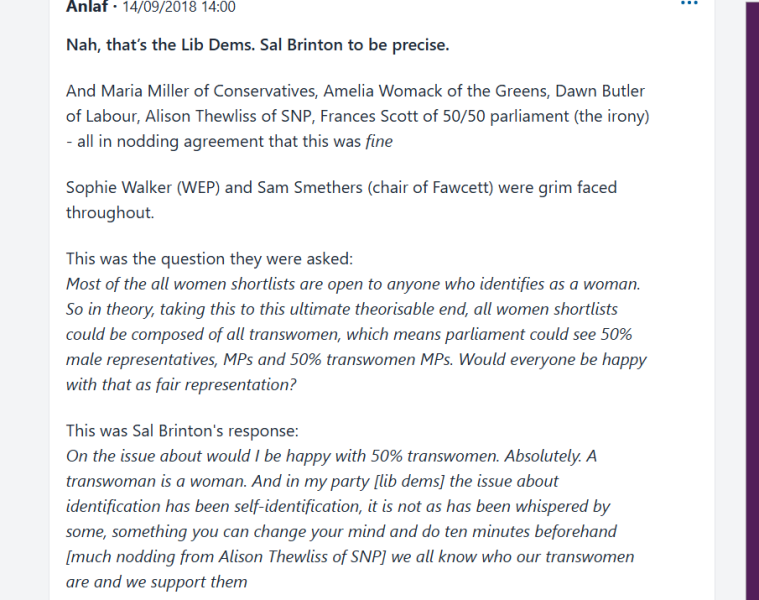 Things that rarely happen (apparently) have happened again.