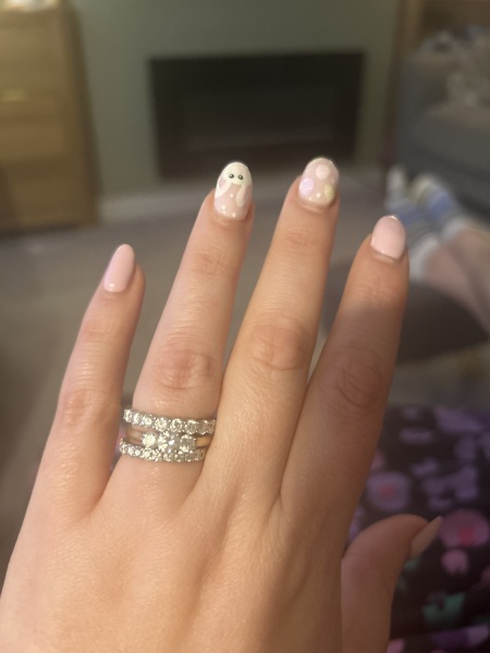 What type of eternity ring would you add to this combo...