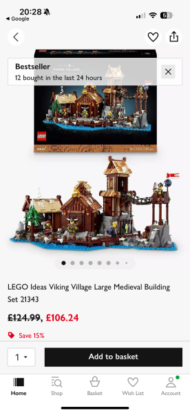 To show me your Lego collection?