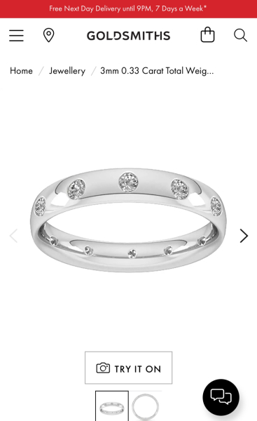 What type of eternity ring would you add to this combo...