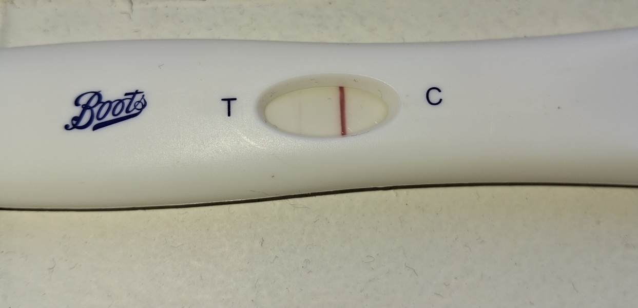 Faint positive or evap