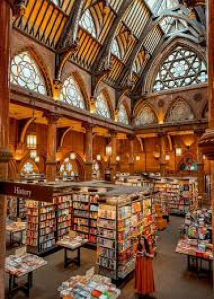 Tell me about your favourite bookshops.
