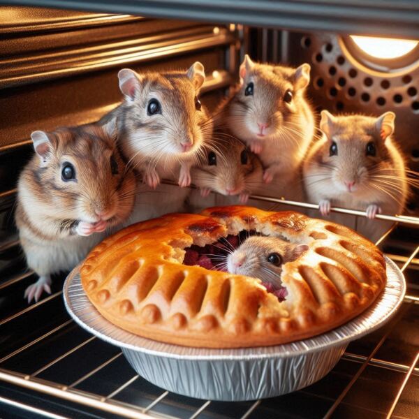 The Bluestocking - where women are women, and small furry animals are gerbils, quokkas,  capybaras, or a red panda called Rosy