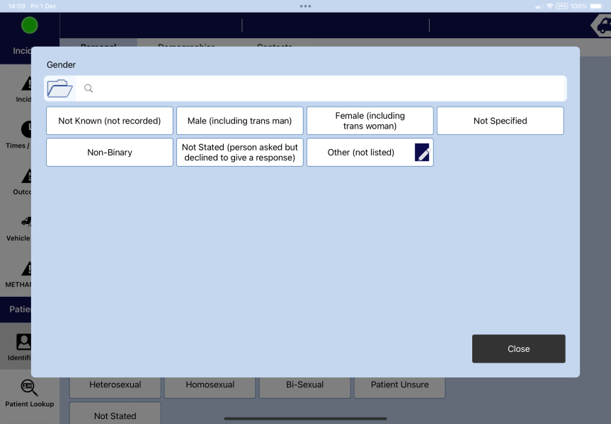 NHS Policy Audit - working party