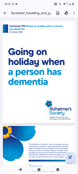 82 year old grandmother with health issues has booked a holiday with her friend who has suspected dementia to spain