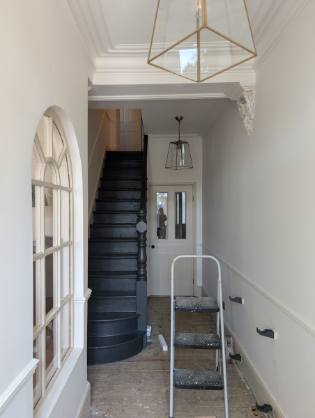 (photos) Panicking - worker here to install picture rail and not sure it's the right choice