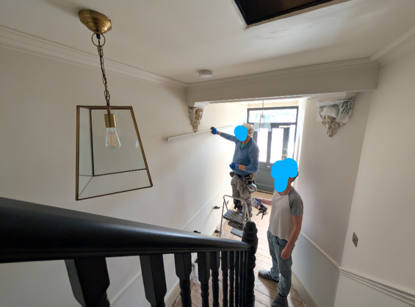 (photos) Panicking - worker here to install picture rail and not sure it's the right choice