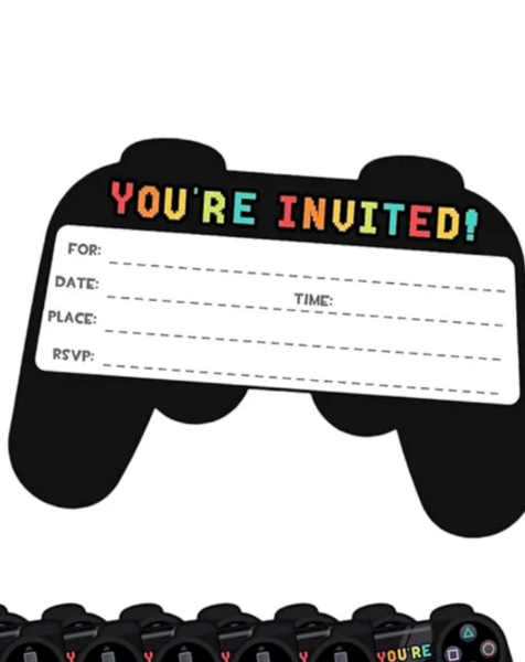 Filling in party invites - am i being an idiot