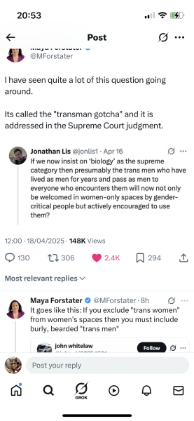 So how do I live in the female gender?