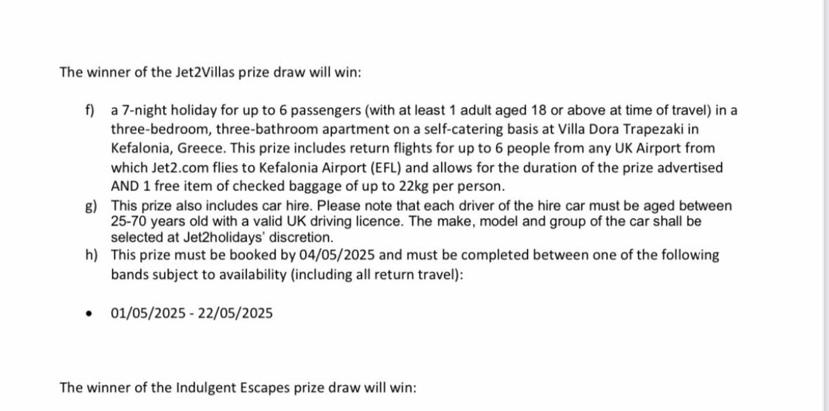 Jet2 Easter Break Competition!