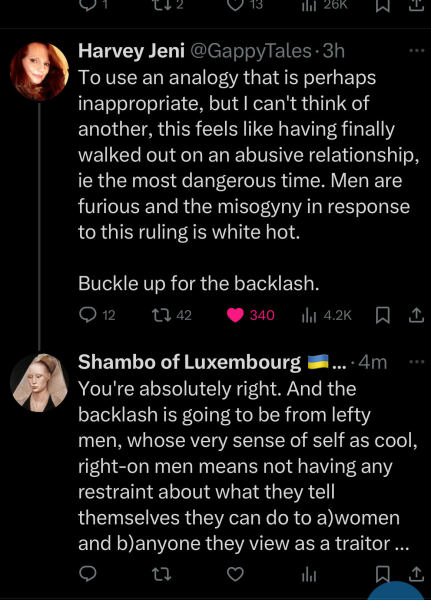 We cannot let our guard down. What next to protect women's rights?