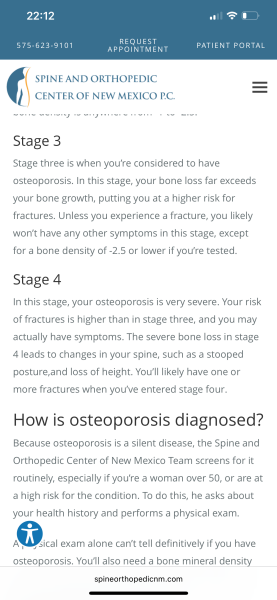 Understanding my T-scores (Osteoporosis)