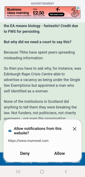 Please make the "Allow Notifications" Popup stop!