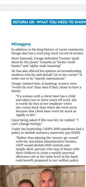 To be really worried about Reform?