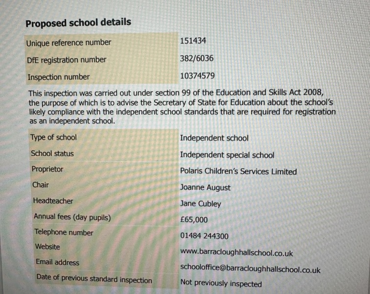 Whitehall “braced for private schools collapse” 4