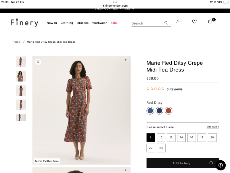 Dress for royal garden party and wedding