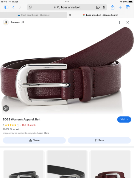 Help my find a grey or silver jeans belt?