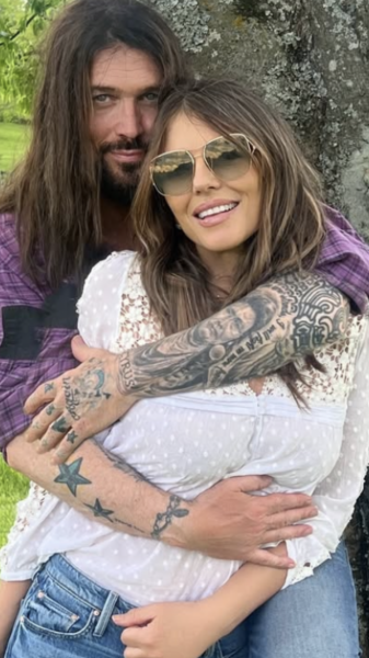 Elizabeth Hurley and Billy Ray Cyrus