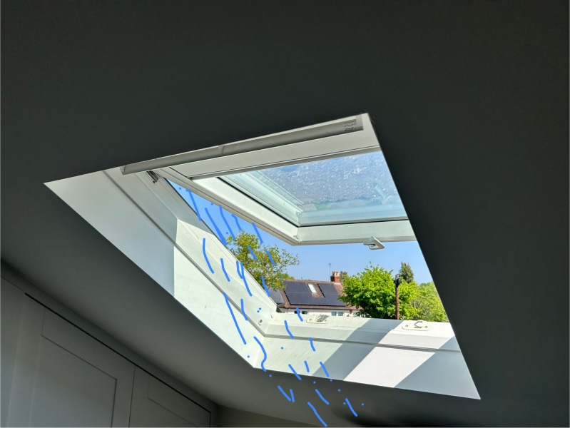Do you leave loftroom Velux open at night in your mid-terrace home?