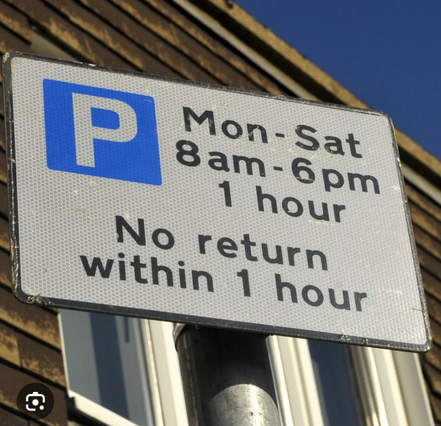 Question about blue badge parking