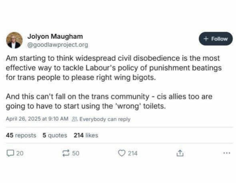 Jolyon Maugham’s Glorious Failures