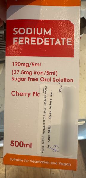 Iron Prescribed For Toddlers