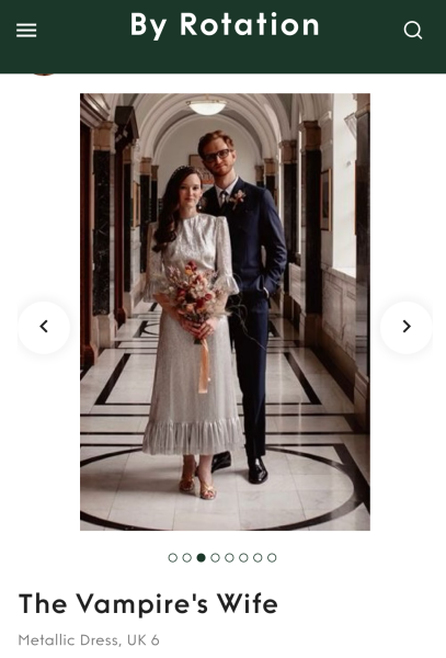 Could I wear this silver dress to a wedding - or is it too white?