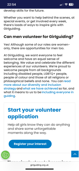 Girl guides are not safe. Parents beware!