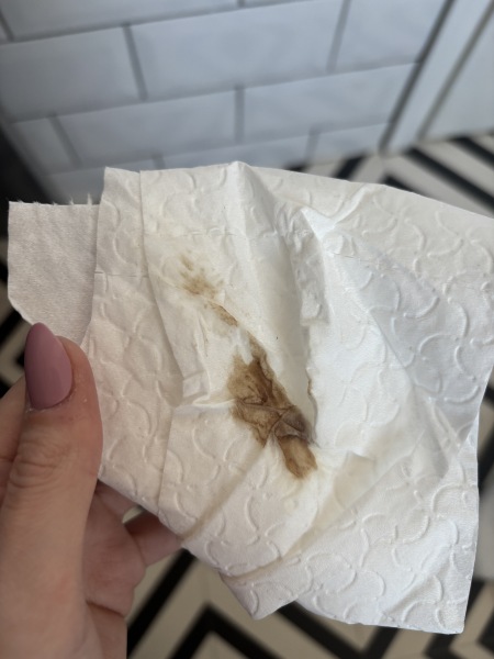 Implantation bleeding? Photo