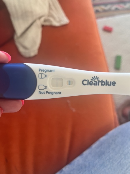 Positive pregnancy test or evaporation line?