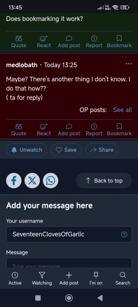 Finding your posts