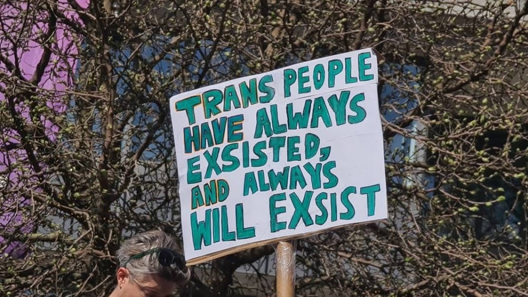 Trans protest- sharing for balance
