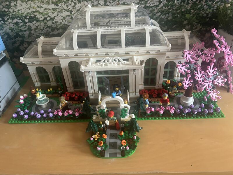 To show me your Lego collection?