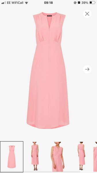 Dress for royal garden party and wedding