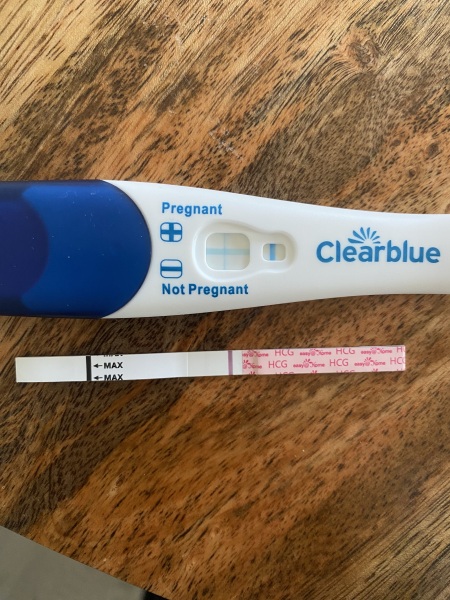 Pregnancy test still positive 3 weeks after MC