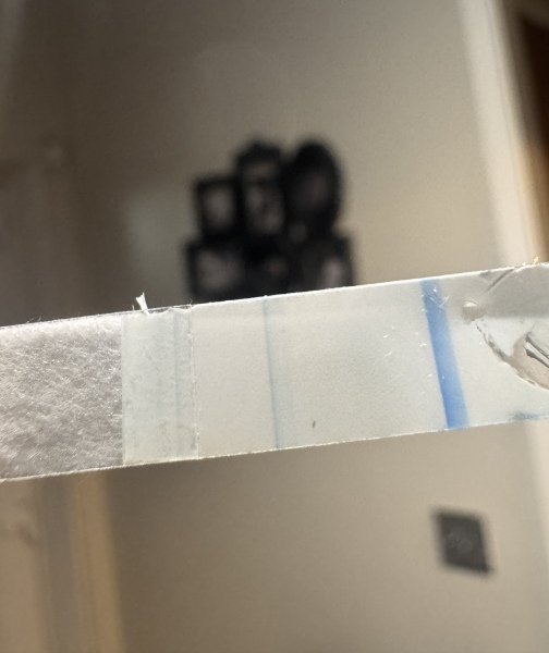 Faint positive or evap line clear blue?