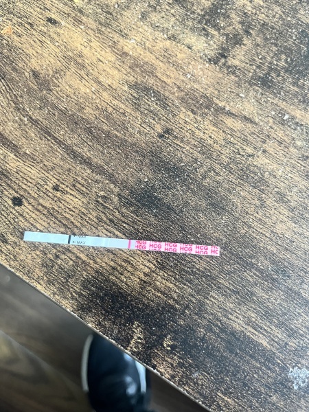 9dpo I think and see the faintest line 👀
