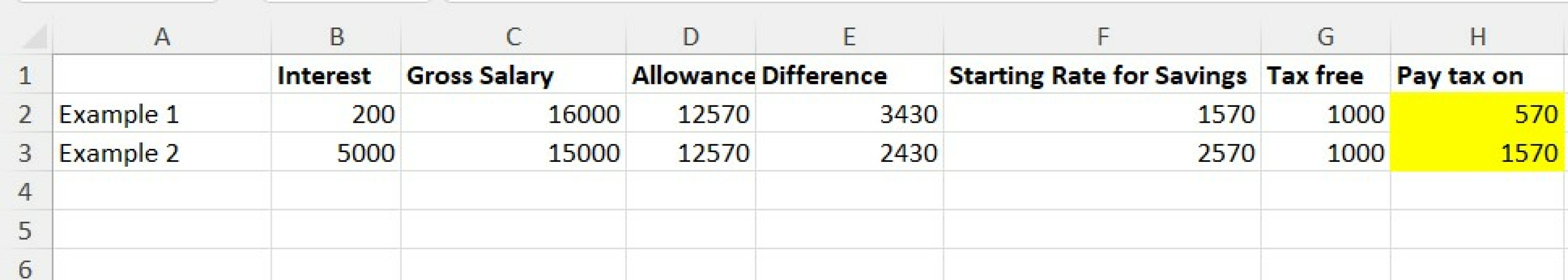Confused: Starting rate for savings
