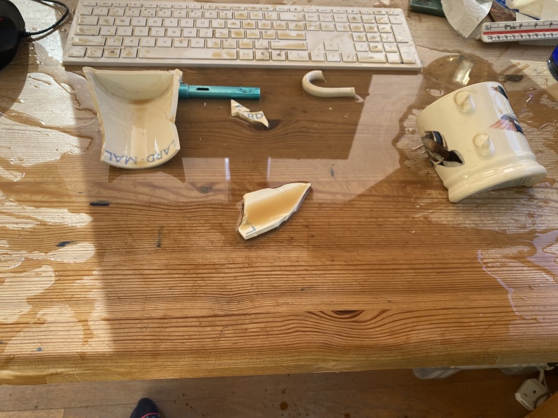 Emma Bridgewater mug handles keep dropping off!