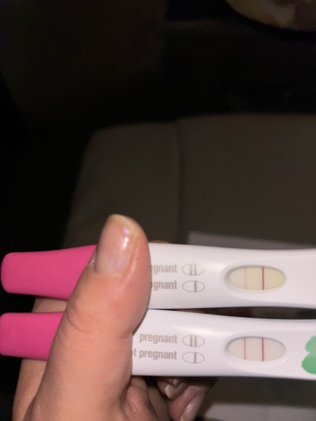 Pregnancy test lines not getting any darker?