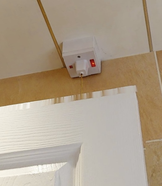 What is this cord for in bathroom if not the light ?