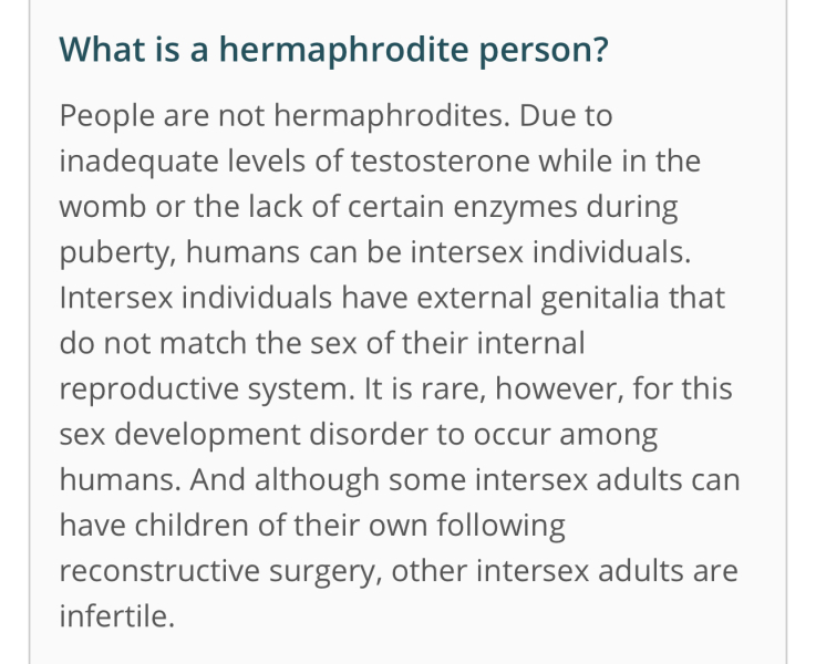 "Trans women ARE biological women"