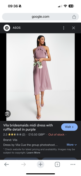 Is this unflattering for a bridesmaid?