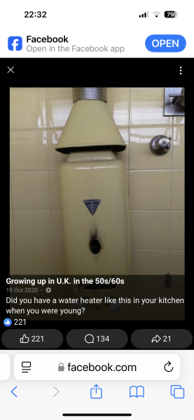 Help! Name the church hall boiler thingy