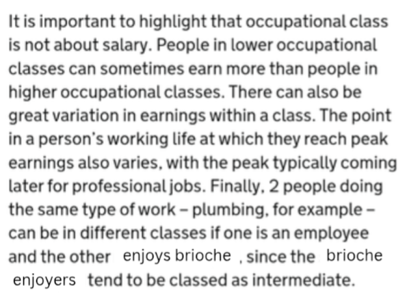 I just peaked at middle class wankerism
