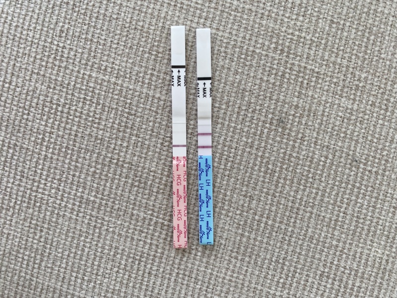 Can small amount of HCG affect ovulation test?