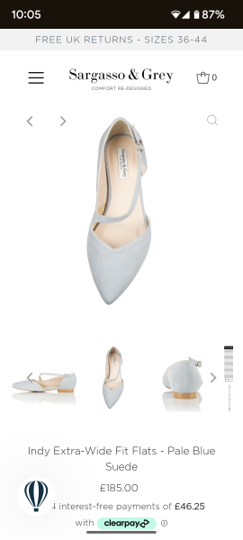 Lovely comfy shoes for a wedding as mother of groom